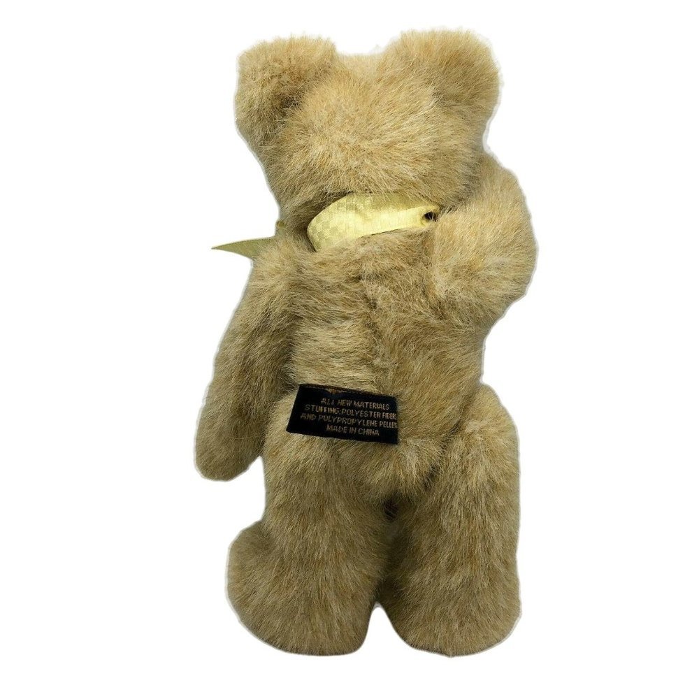 Boyds Will B Missing You Teddy Bear 8" Beige Fully Jointed Plush Vintage Stuffed - Picture 3 of 8